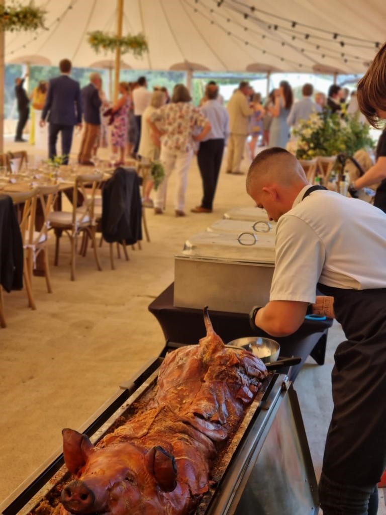 hog roast cornwall